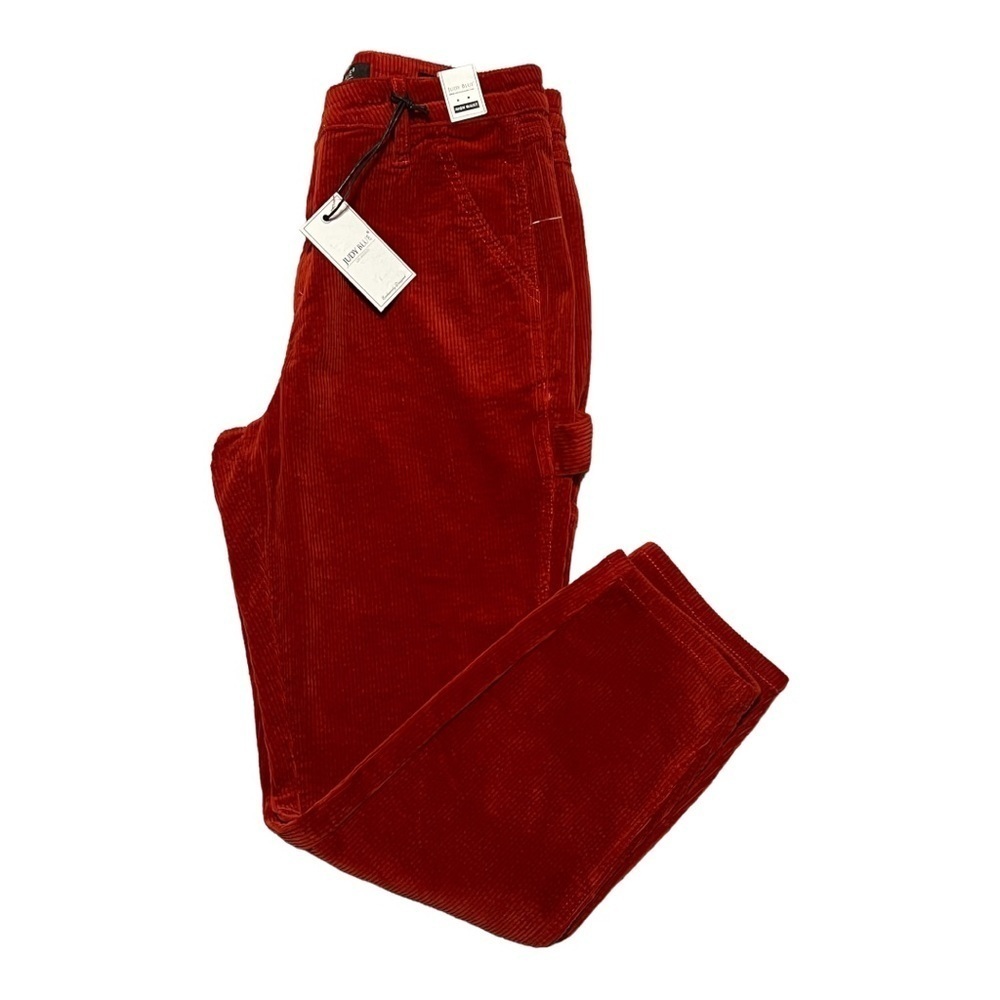 Judy Blue High Waist Slim Fit Corduroy Pant -Rust Women’s Size 28